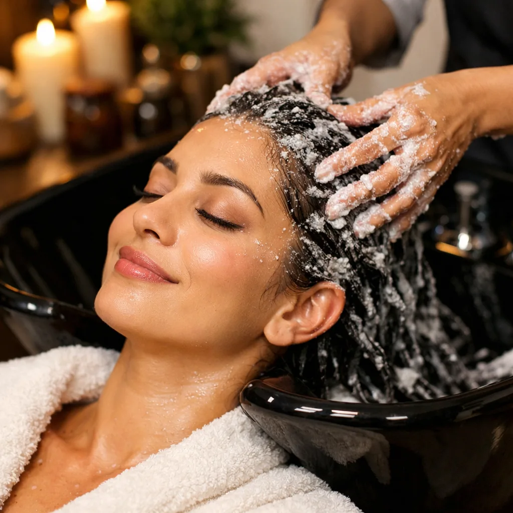 Mud Therapy Hair Spa